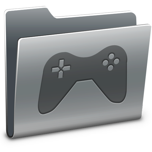 Games folder icon by CaptainEgo 