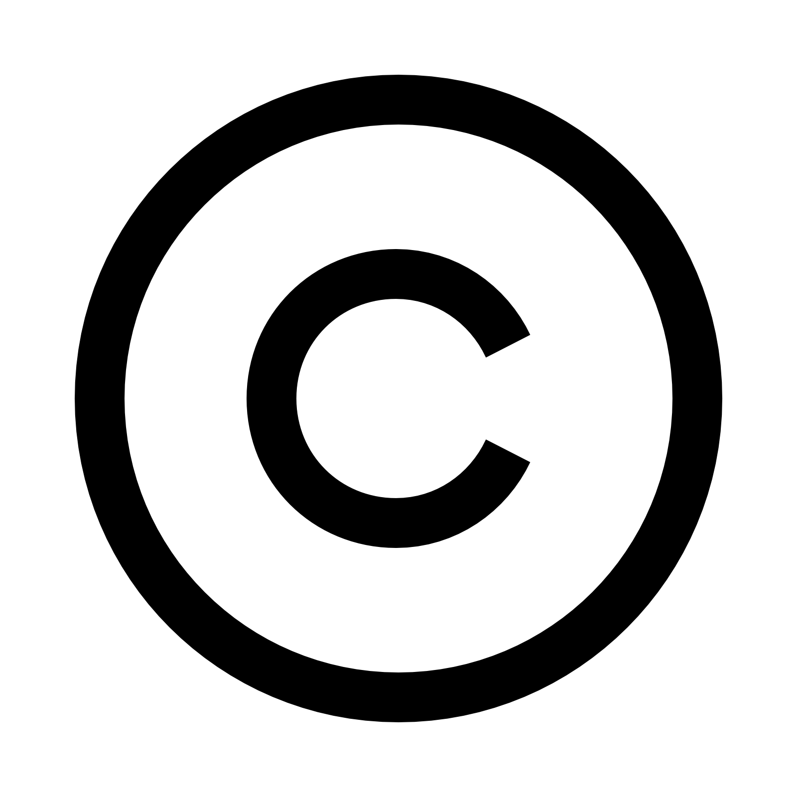 Copyright Icon | Line Iconset | IconsMind
