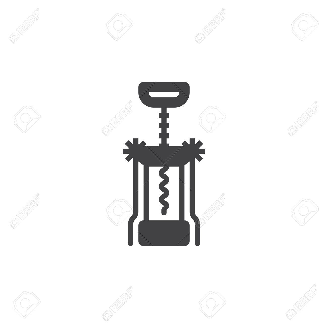 corkscrew icon Stock Vector Art  Illustration, Vector Image 
