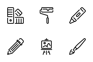 Art, brush, colors, craft, design, draw, paint icon | Icon search 