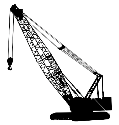 Construction Crane Icon Stock Vector Art  More Images of Business 
