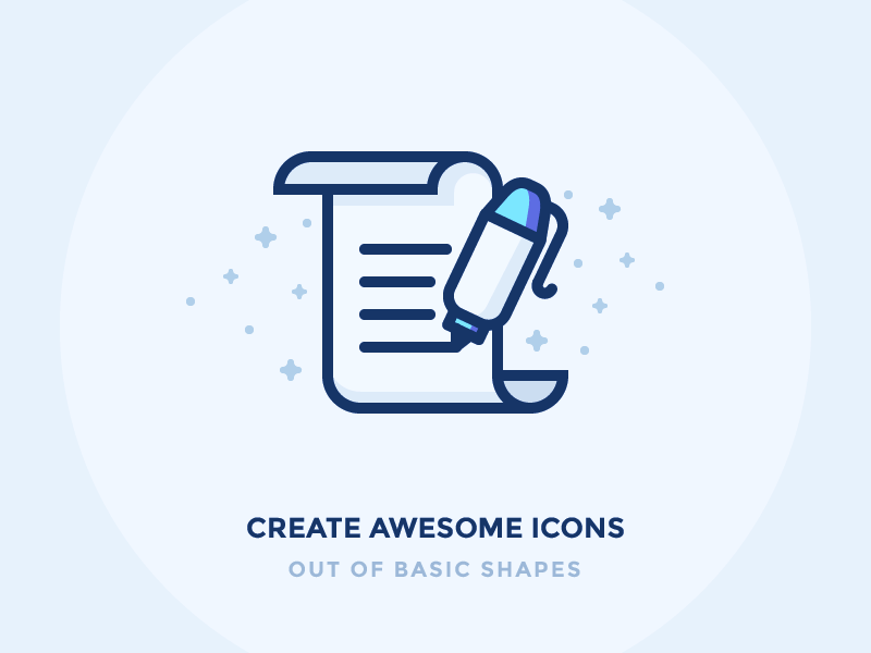 Use Basic Shapes to Create Awesome Icons - Icon Utopia