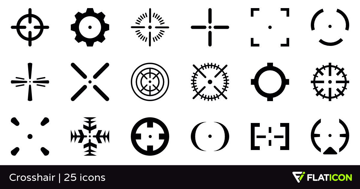 Crosshair icons | Noun Project