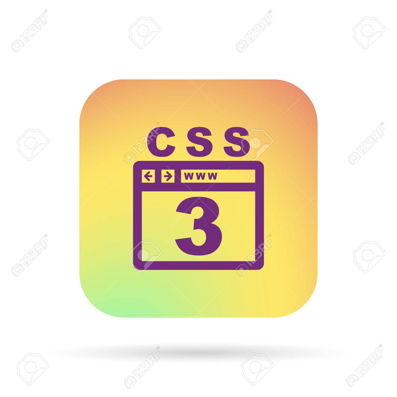 Pure css3 icons! css icons like search magnifying glass, comment 