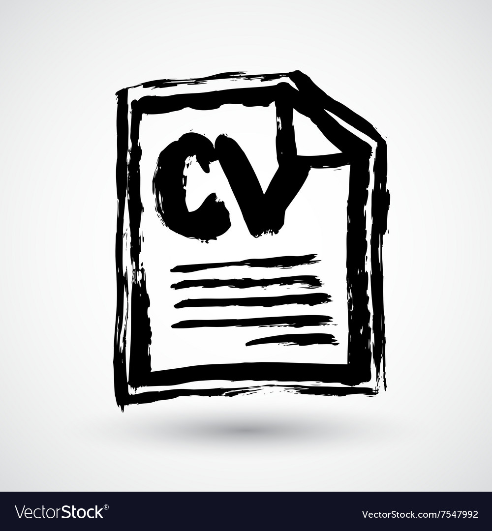 Cv file interface symbol - Free interface icons