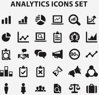 Stock data analysis Icons | Free Download