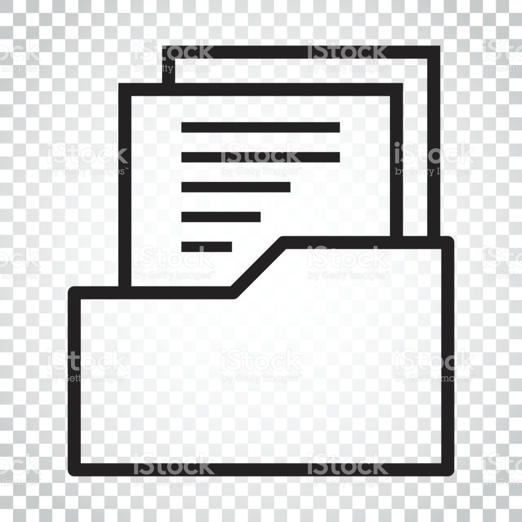 Document flat icon archive data file symbol logo Vector Image