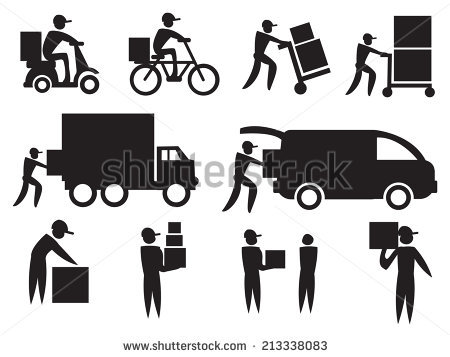 Delivery truck Icons | Free Download