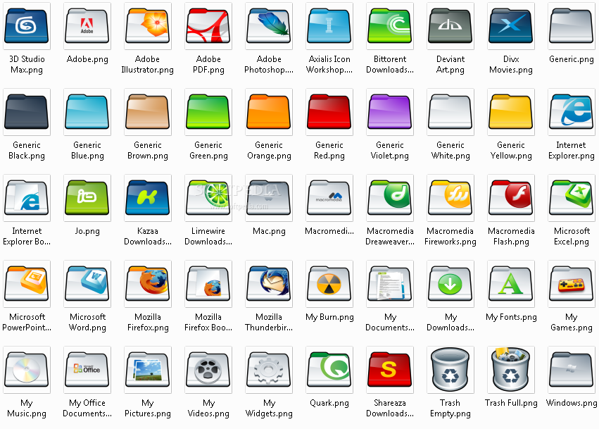 Pc folder icon pack free download