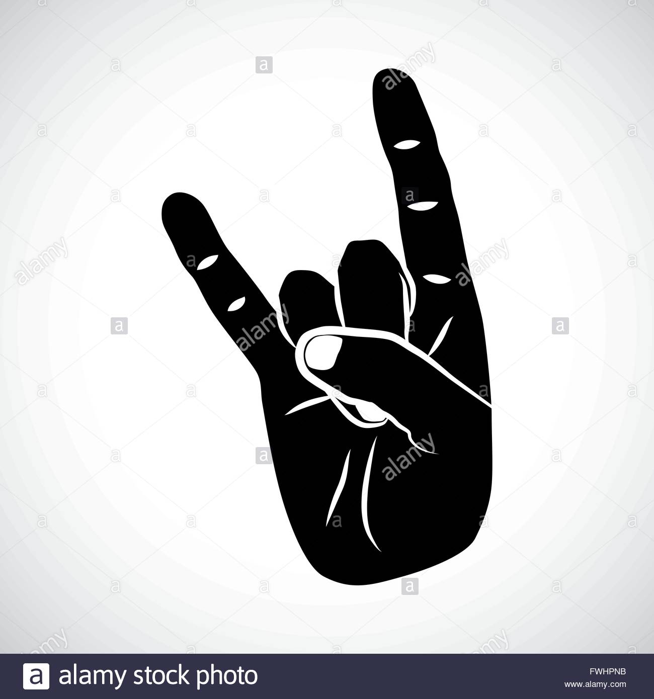 Devil horns, finger, gesture, hand, i love you, rock and roll 