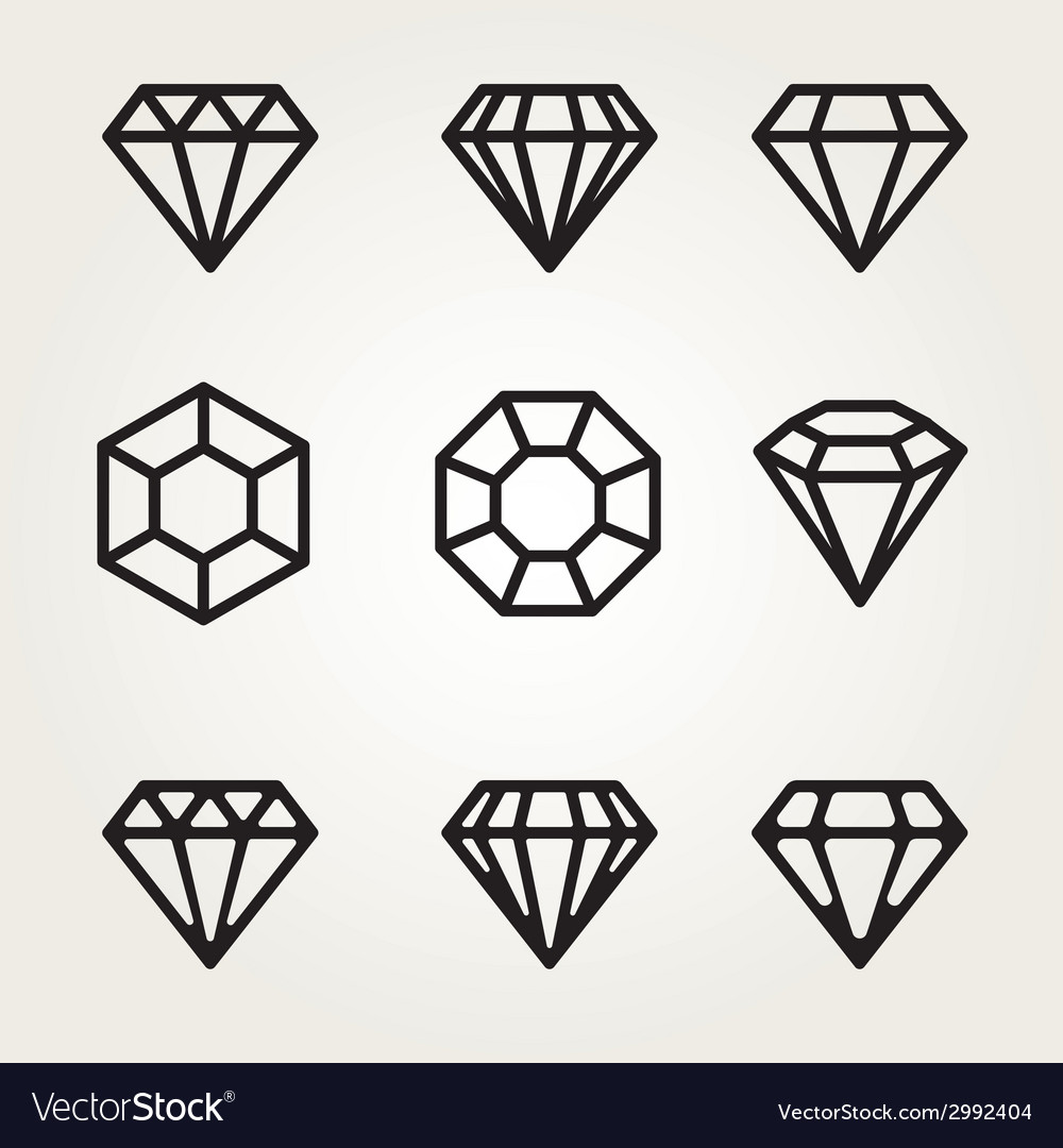 Diamond, diamonds, gem, jewel, jewellery, jewelry, precious icon 