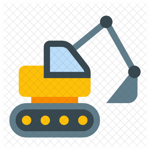 Digger Icon - Transport  Vehicles Icons in SVG and PNG - Icon Library