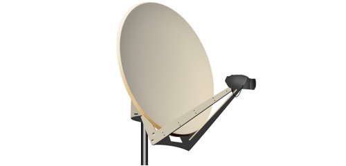 Radar Vector Icon Satellite Dish Tv Stock Vector 647460595 