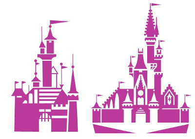 Disneyland castle - Free monuments icons