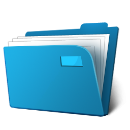 Open folder with document Icons | Free Download