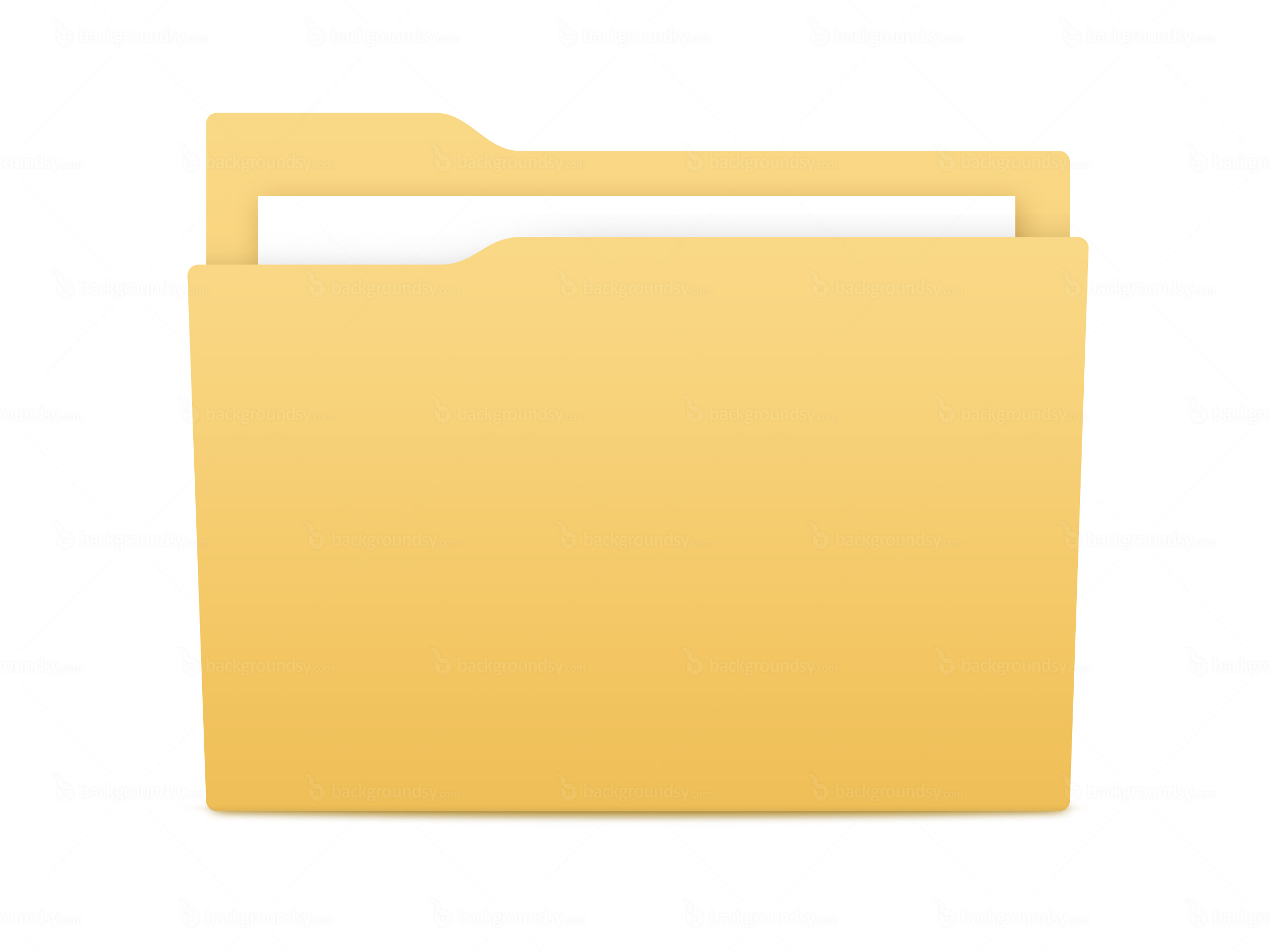 Documents Folder Icon - BluMarble Folders Icons 