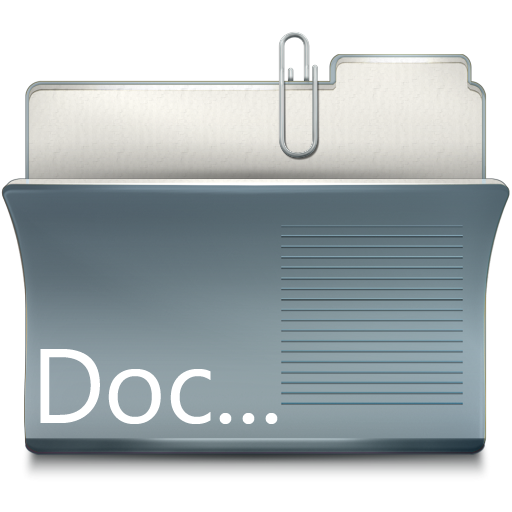 Documents Folder Icon | Antares Iconset | Musett.com