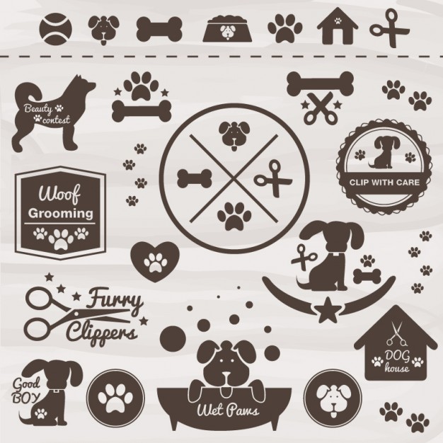 Dog Icon Vector #109224 - Free Icons Library