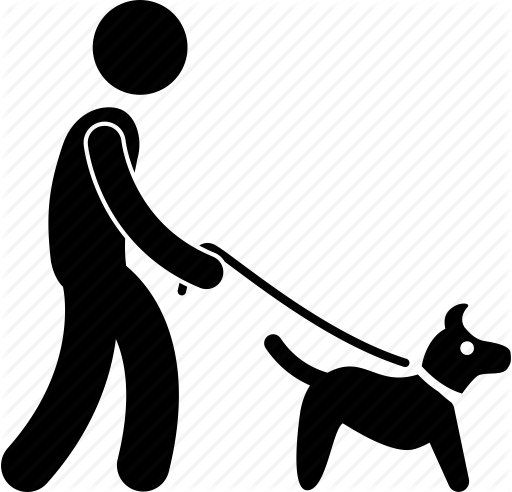 Dog-on-leash icons | Noun Project