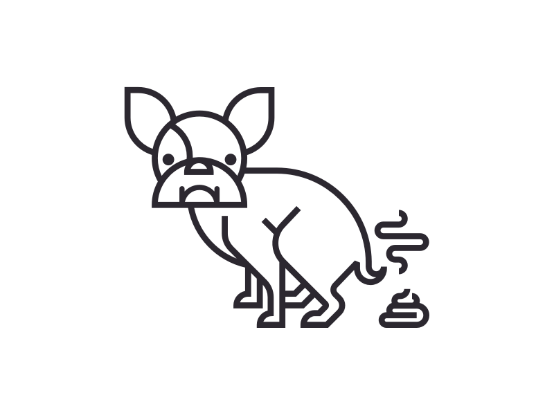 Dog And Poop Silhouette Svg Png Icon Free Download (#74306 