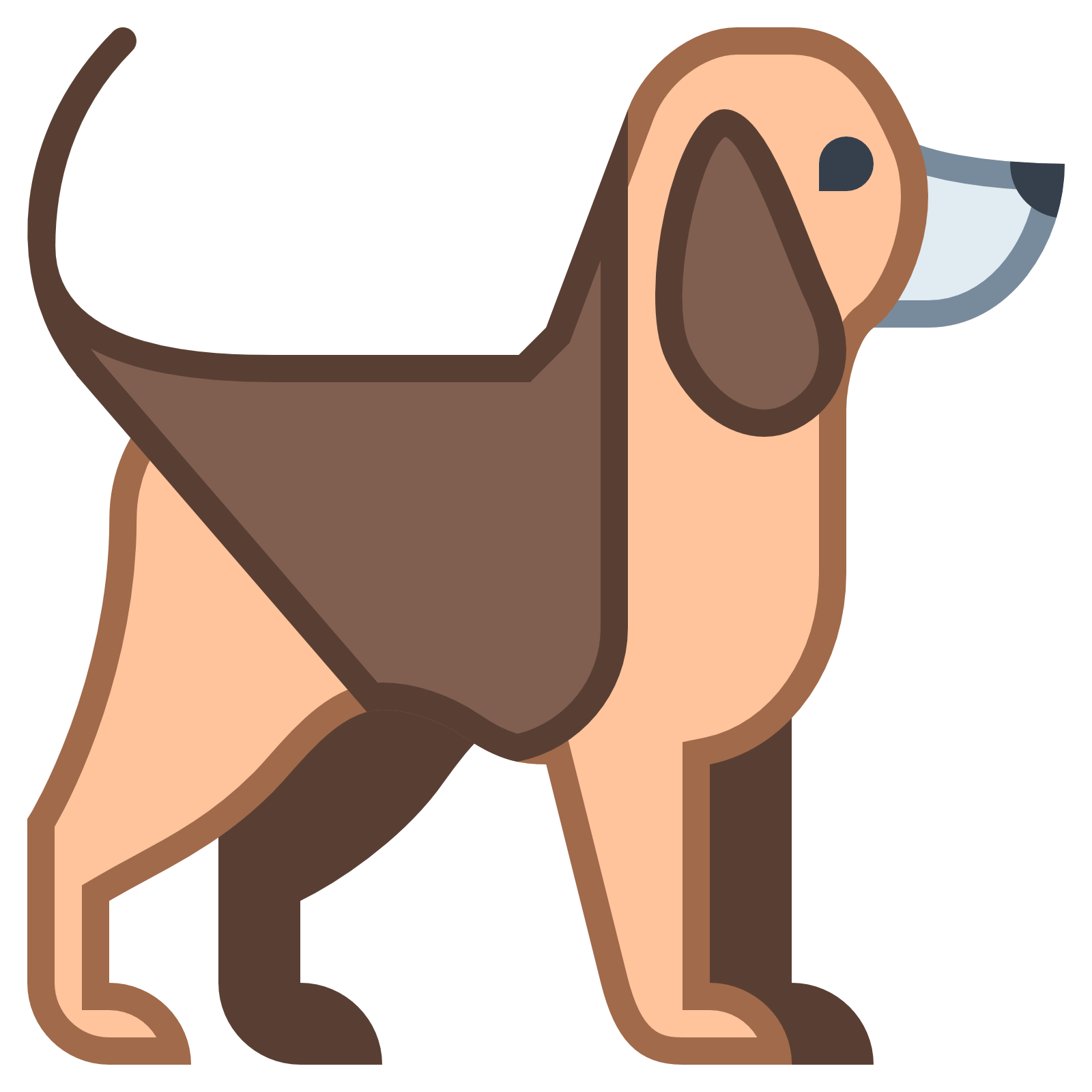 Dog,Canidae,Clip art,Dog breed,Carnivore,Animal figure,Fawn,Sporting Group,Graphics,Basset fauve de bretagne,Hound