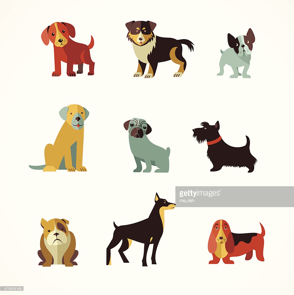 Couple of Dogs - Free animals icons