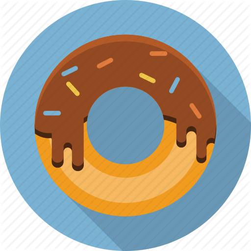 Donut, Sweet, Desert, Food, Bakery Icon Free - Food  Drinks Icons 