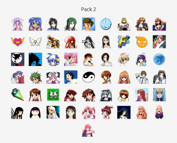 Anime Folder Icon Pack III by cersseilanner on DeviantArt