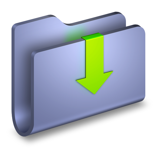 Downloads 2 Icon - Alumin Folders Icons 