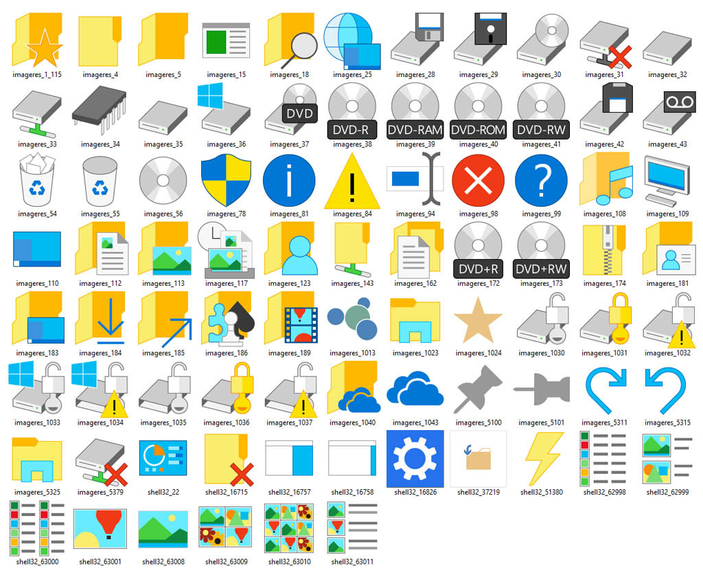 windows 10 pro icon pack