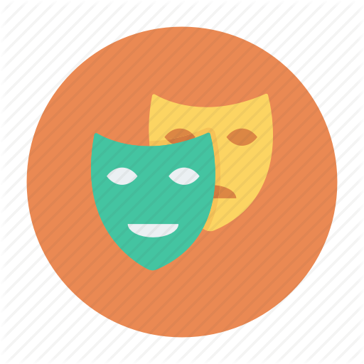 Drama Mask Icon - School  Education Icons in SVG and PNG - Icon Library