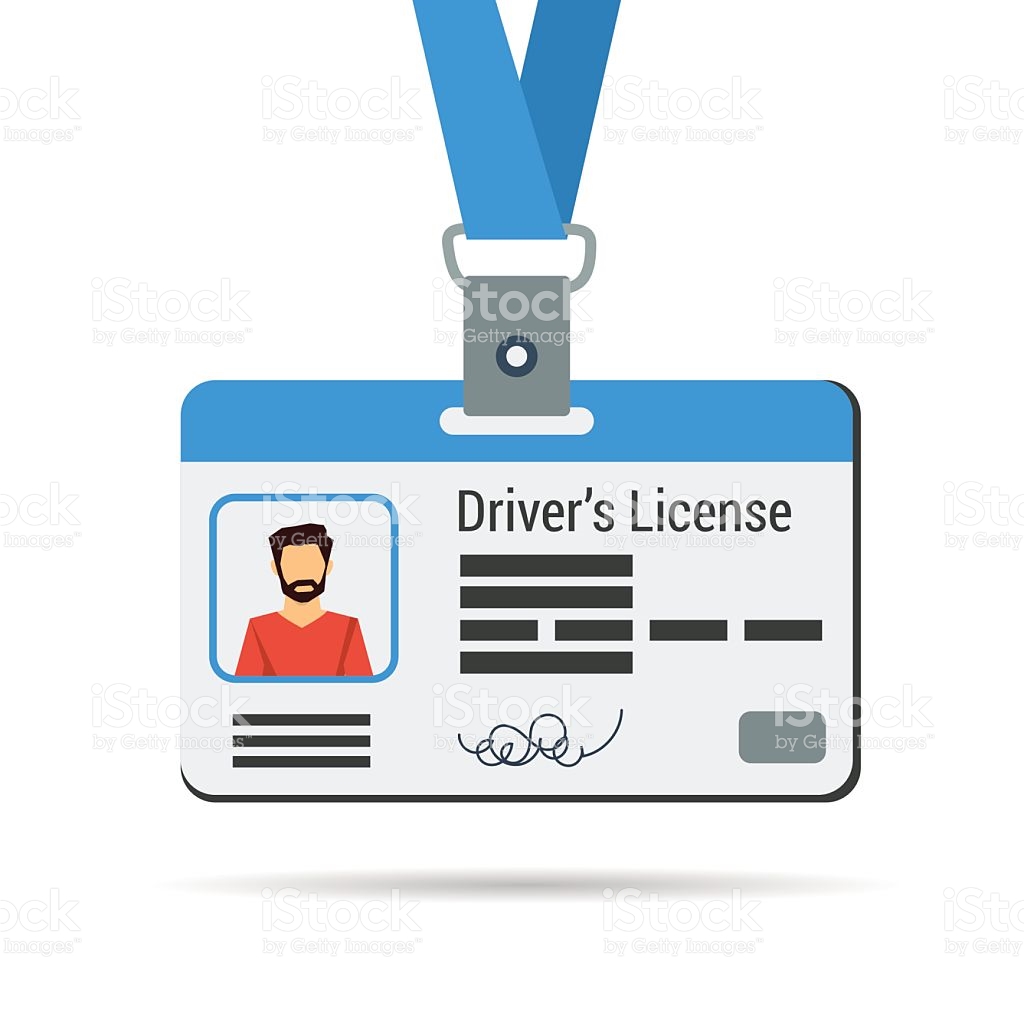 Driver license vector clipart - Search Illustration, Drawings and 