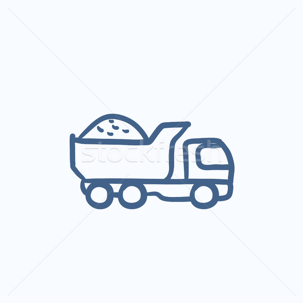 Dump Truck Icon - Tools, Construction  Equipment Icons in SVG and 