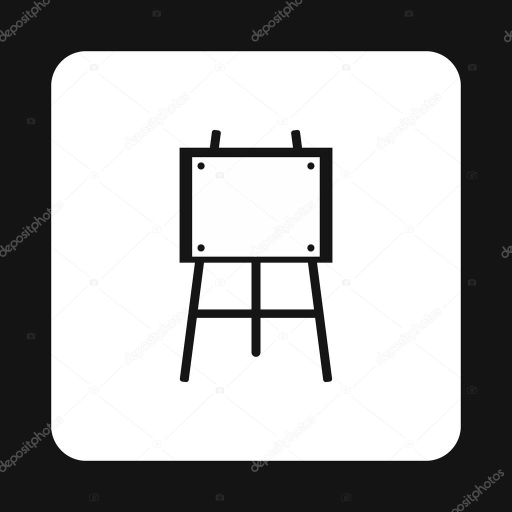 Easel Icon Clip Art at  - vector clip art online, royalty 