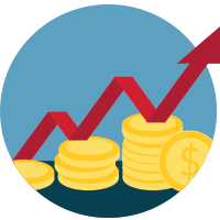 Economic icons set - Vector download