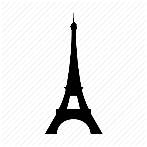 Eiffel tower paris icon vector | Logo vector graphics | Icon Library 