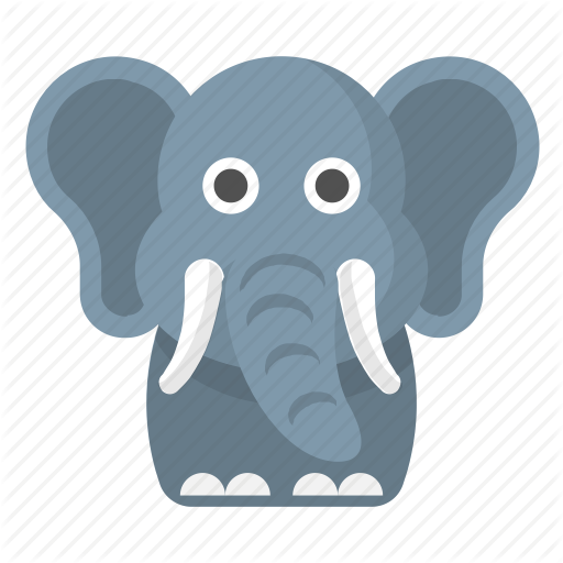 Elephant,Elephants and Mammoths,Cartoon,Snout,Illustration,Indian elephant,Art