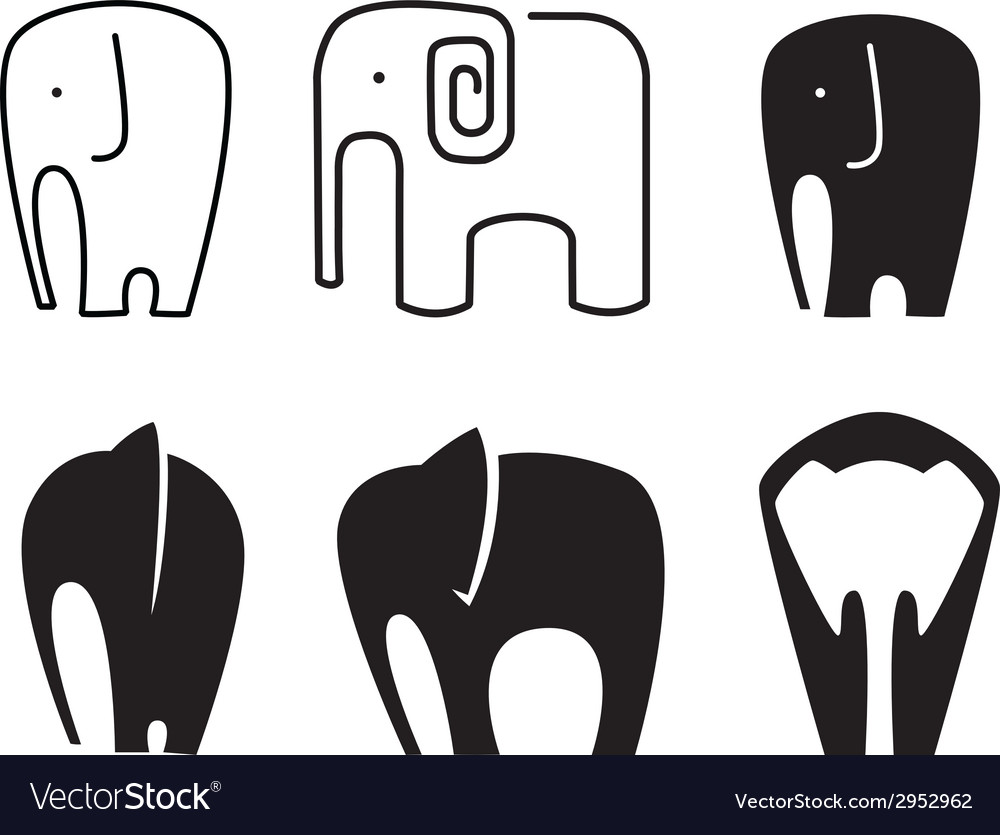 Elephant icon | Stock Vector | Colourbox