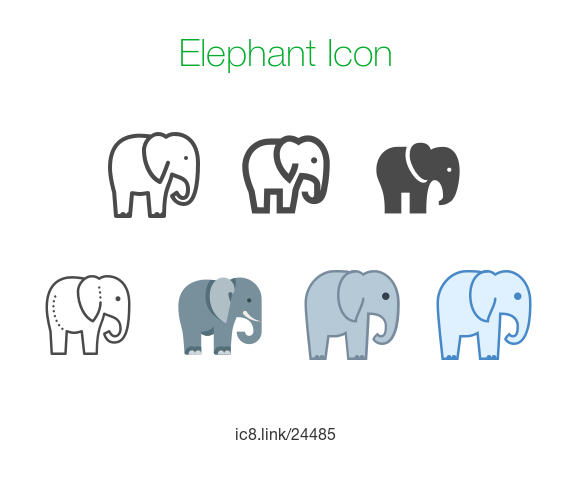 elephant # 129602