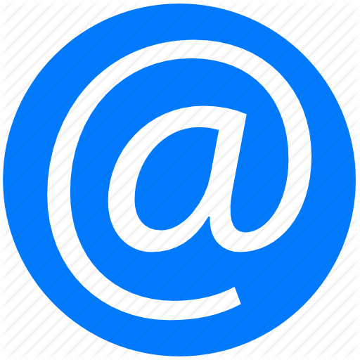 Email address icon simple Royalty Free Vector Image