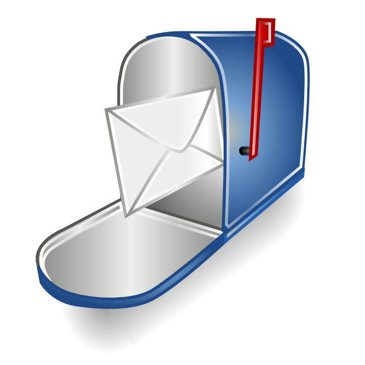 Email box icon color vector illustration - Search Clipart 