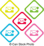 Email, envelope, letter, mail, message, send, text icon | Icon 