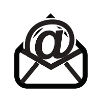open, mail, outline, Email icon