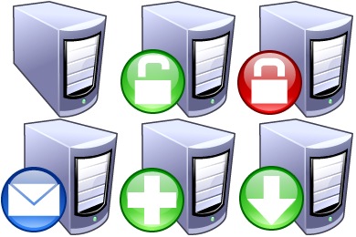 Mail, server icon | Icon search engine