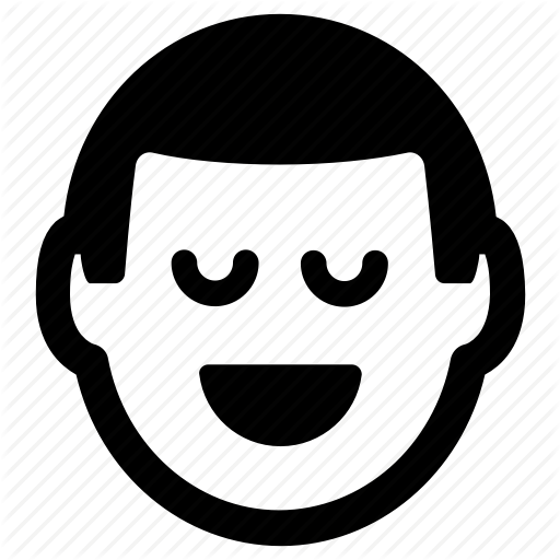 Face,Smile,Facial expression,Head,Nose,Emoticon,Cheek,Line,Mouth,Illustration,No expression,Icon,Comedy,Pleased,Black-and-white,Happy,Symbol