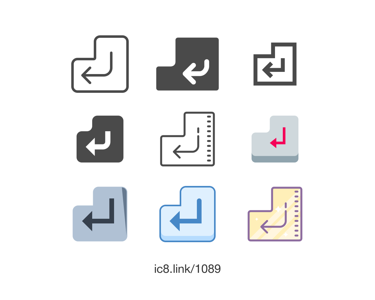 Access, arrow, enter, key icon | Icon search engine