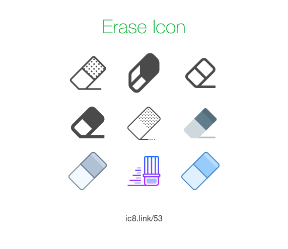 Eraser, education, Tools And Utensils, remove, Clean, erase icon