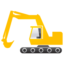 Excavator icons | Noun Project
