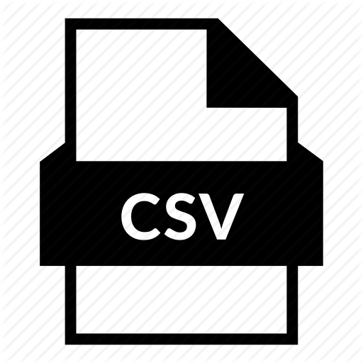 Export CSV Filled Icon - free download, PNG and vector