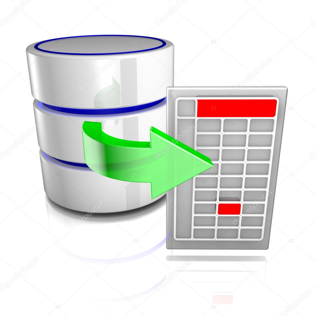User Account Export Data Color Icons Stock Vector 1006690978 
